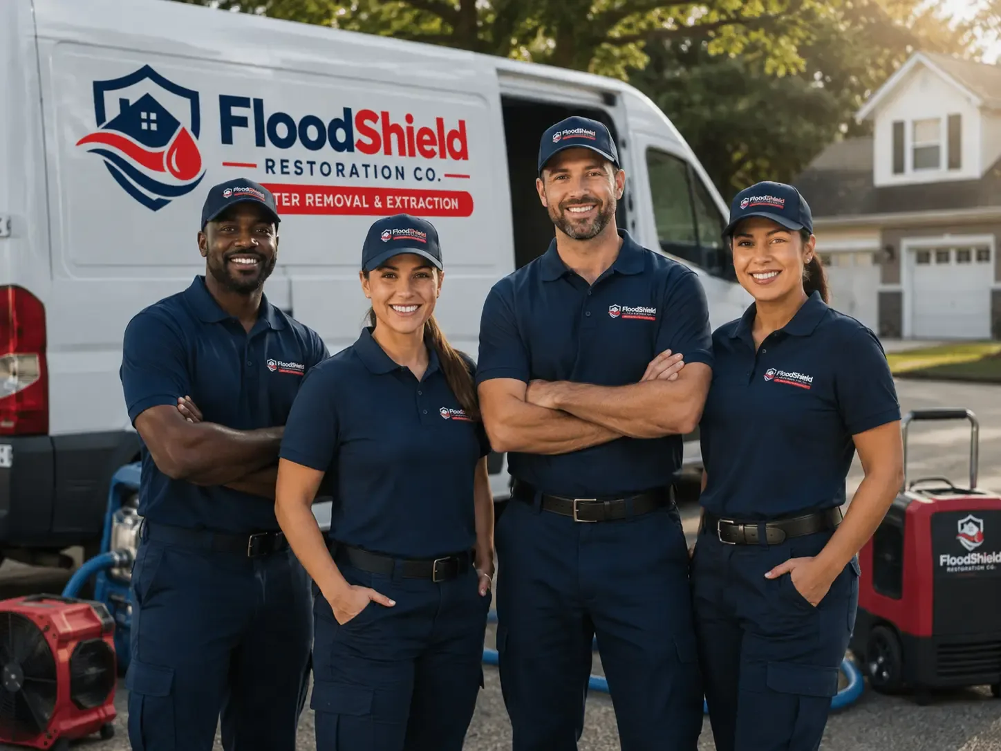Flood Damage Restoration company in Mcdonald, OH