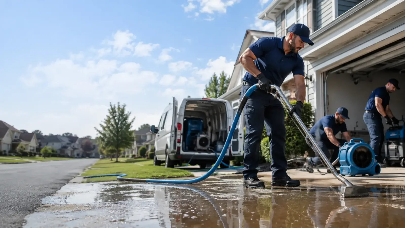 Flood Damage Restoration in Mcdonald, OH